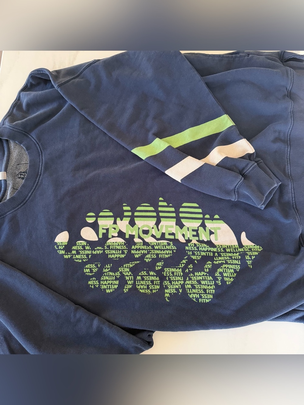 FP Movement by Free People All Star Logo Pullover / Midnight Navy - Picture 2 of 9